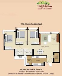 Blk 455A Teck Ghee Parkview (Ang Mo Kio), HDB 5 Rooms #613259371